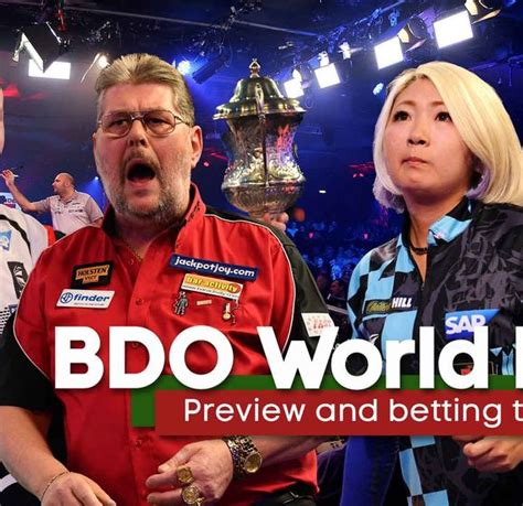BDO World Darts Championship: Betting tips, odds & predictions .